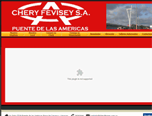 Tablet Screenshot of chery.com.uy